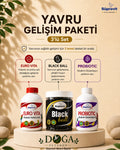 Suprevit Yavru Gelişim Paketi Black Ball Euro Vita ve Probiotic 3'lü kanatlı bakım seti