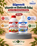 Süprevit Euro Vita ve Enerji Force 2'li vitamin ve elektrolit kanatlı bakım seti